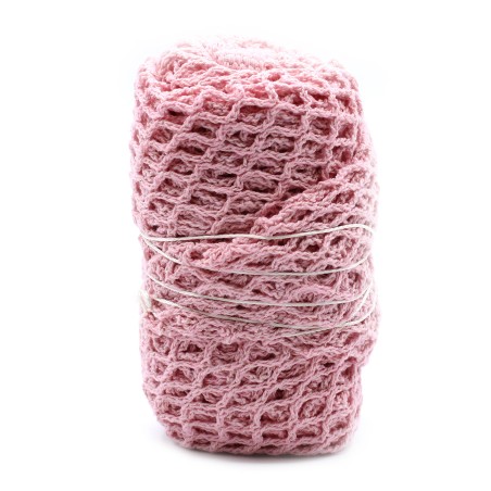 Bolsa de Malla de Algodón Puro - Rosa  - 2