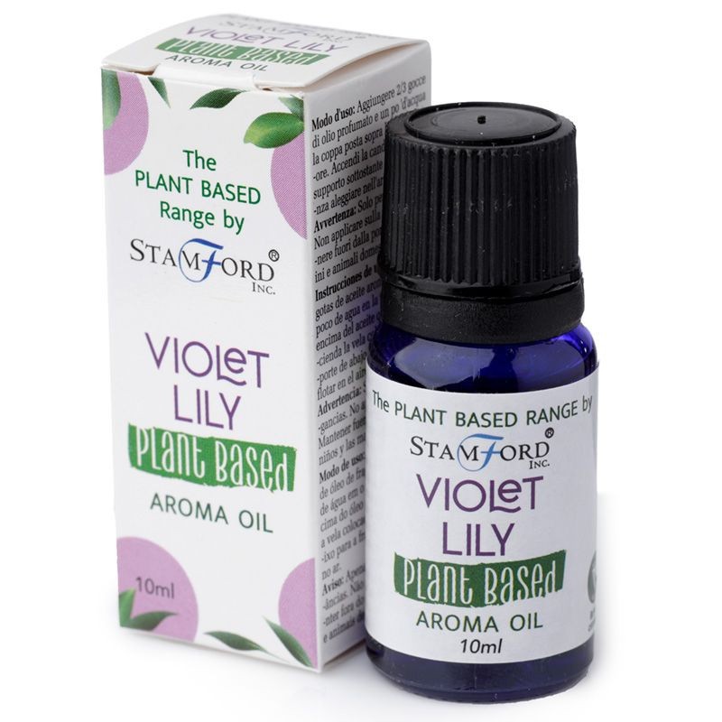 Aceites aromáticos de orixe vexetal - Violet Lily 10 ml - Stamford - Humidificador-ACEITES AROMÁTICOS DE BASE VEGETAL-HOSTENATURA