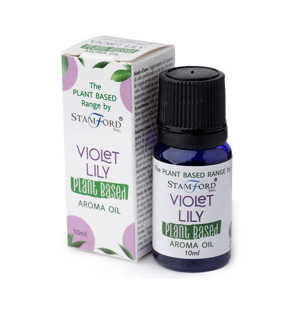 Olie aromatiche a base di piante - Lirio Violeta 10 ml - Stamford - Umidificatore