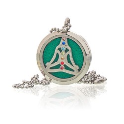 Collar de Joyería de Aromaterapia - Yoga Chakra - 30mm - 1