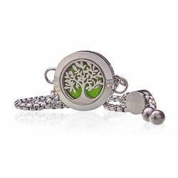 Pulsera de Cadena de Aromaterapia - Árbol de la Vida - 20mm - 2