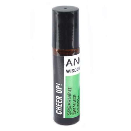 Mezclas de Aceites Esenciales Roll-On - Cheer Up! - Felicidad - Hierbabuena, Naranja y Mirra  - 4