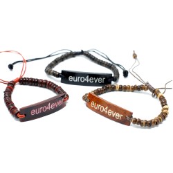 Armbänder mit Kokosnuss-Slogan - Euro4Ever