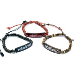 Braccialetti con slogan Coco - Ribellione