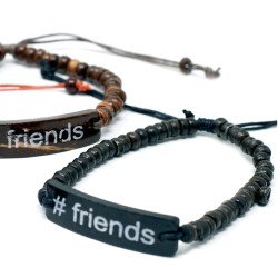 Brazaletes Coco Slogan - Friends - 2