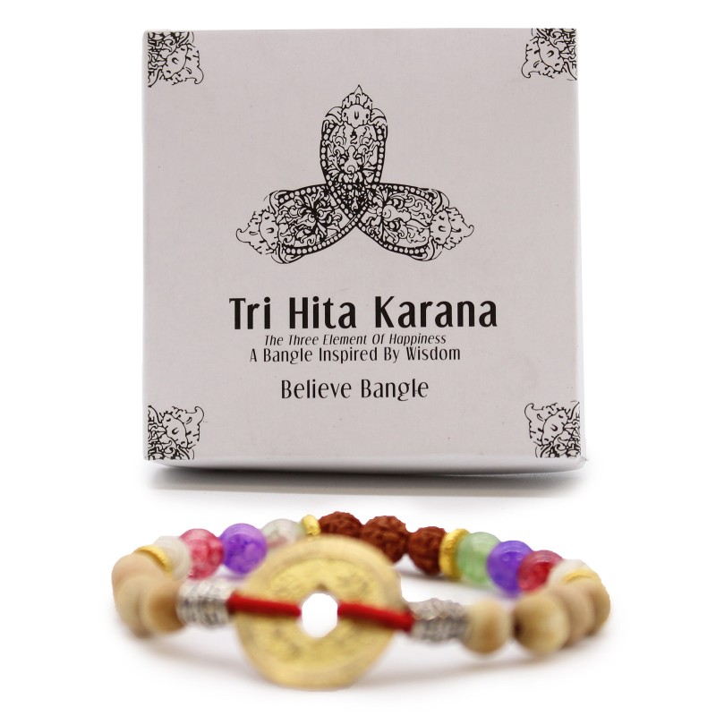 Bracelet jonc Tri Hita Karana - Believe-BRACELETS TRI HITA KARANA-HOSTENATURA