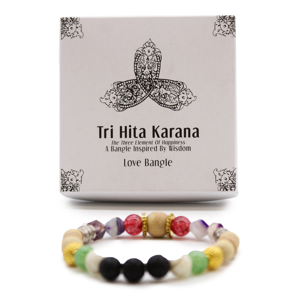 Tri Hita Karana Bangle - Amor-PULSERAS TRI HITA KARANA-HOSTENATURA