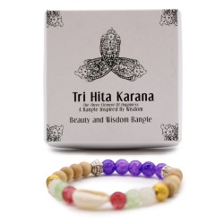 Tri Hita Karana Bangle - Belleza y Sabiduria - 1