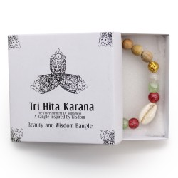 Tri Hita Karana Bangle - Belleza y Sabiduria - 3