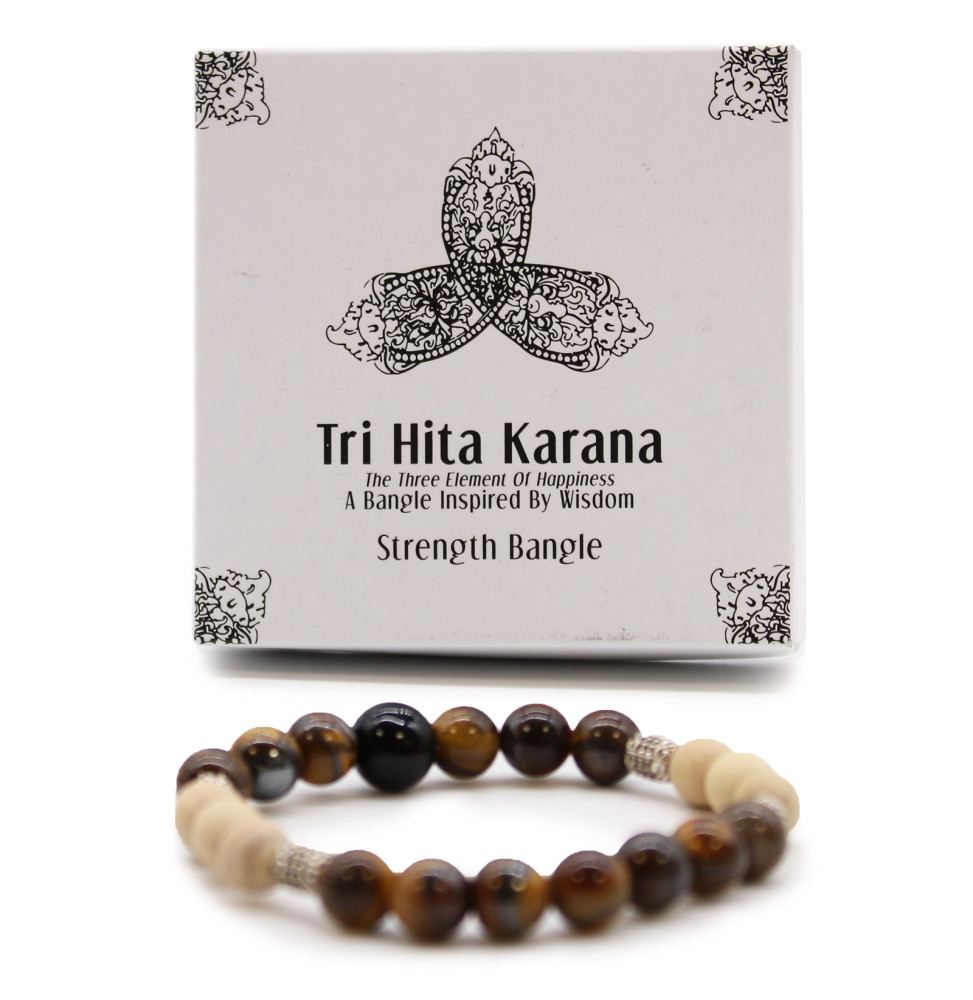 Tri Hita Karana Bangle - Fuerza-TRI HITA KARANA-ARMBANDEN-HOSTENATURA