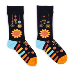 Calcetines Hop Hare Bamboo (S/M) - Flores de Mandala - 1