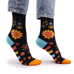 Calcetines Hop Hare Bamboo (S/M) - Flores de Mandala - 4