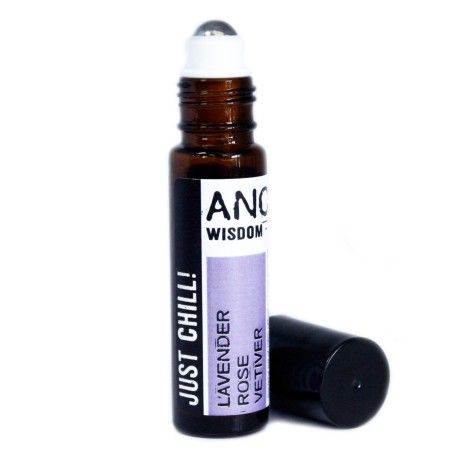 Miscele di oli essenziali roll-on - Solo Rilassati - Lavanda, Rosa e Vetiver. - 1