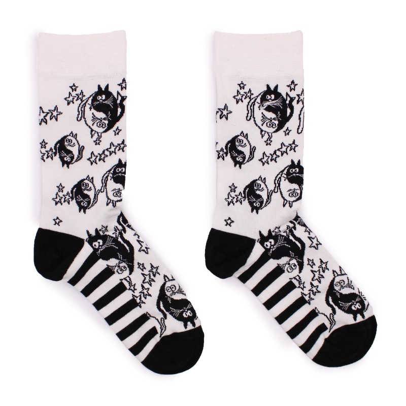 Hop Hare Bamboo Socks (S/M) - Ying Yang-HOP HARE BAMBOO SOCKS-HOSTENATURA