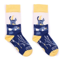 Hop Hare Bamboo Socks (S/M) -Midnight