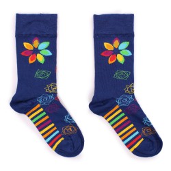 Calcetines Hop Hare Bamboo (S/M) - Rainbow Chakra - 1