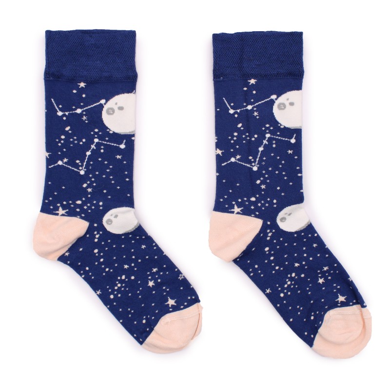 Hop Hare Socken (41-46) - Spaziergang auf dem Mond-HOP HARE BAMBUS SOCKEN-HOSTENATURA