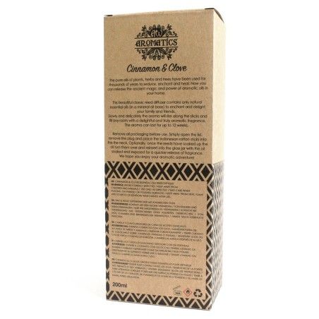 Ambientador Mikado Difusor de Varillas con Aceites Esenciales - Canela Y Clavo 200 ml  - 4