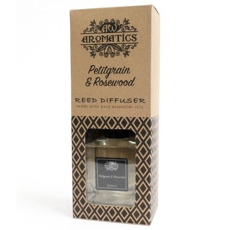 Ambientador Mikado Difusor de Varillas con Aceites Esenciales - Petitgrain y Palo de rosa 200 ml  - 3