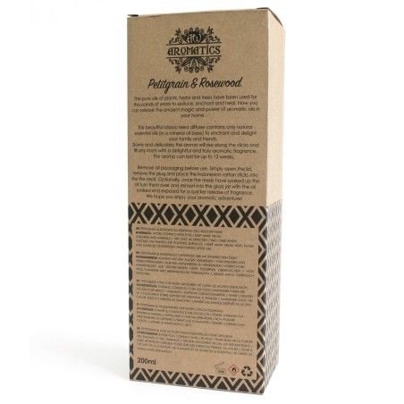 Ambientador Mikado Difusor de Varillas con Aceites Esenciales - Petitgrain y Palo de rosa 200 ml  - 4