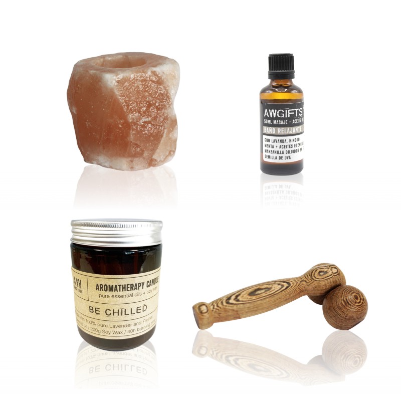 Kit de massagem relaxante-KIT PRESENTE-HOSTENATURA