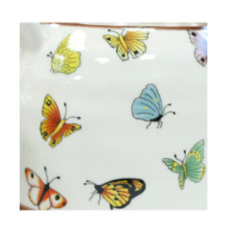 Set de tetera - Mariposas - 19x20x14cm - Cerámica - 4