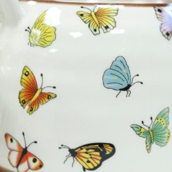 Set de tetera - Mariposas - 19x20x14cm - Cerámica - 4