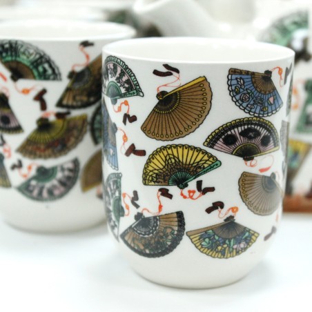 Set de tetera - Aficionados de China - 19x20x14 - Cerámica  - 2