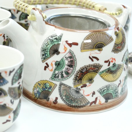 Set de tetera - Aficionados de China - 19x20x14 - Cerámica  - 3