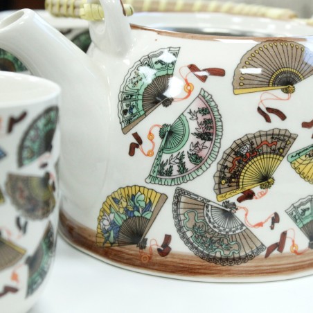 Set de tetera - Aficionados de China - 19x20x14 - Cerámica  - 4