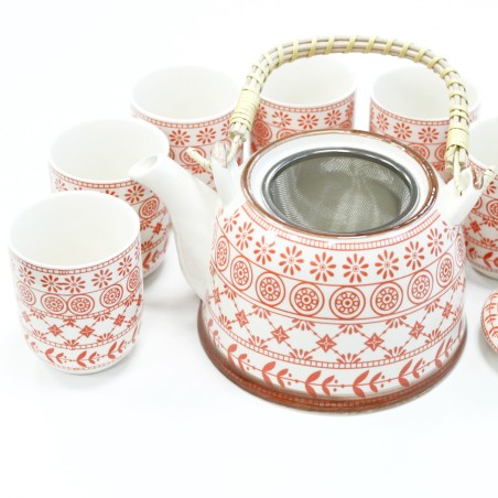 Set de tetera - Ámbar - 19x20x14cm - Cerámica  - 1