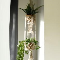 Macetero de Macrame - Doble - 3