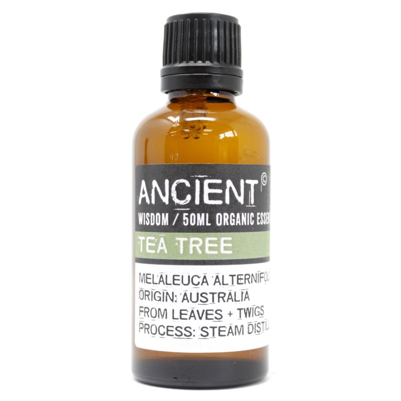 Tea Tree Organic Essential Oil 50ml-ORGANIC ESSENTIAL OILS 50ML-HOSTENATURA