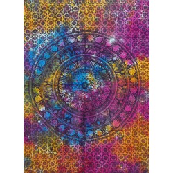 Cotton Wall Art - Mandala Elephant