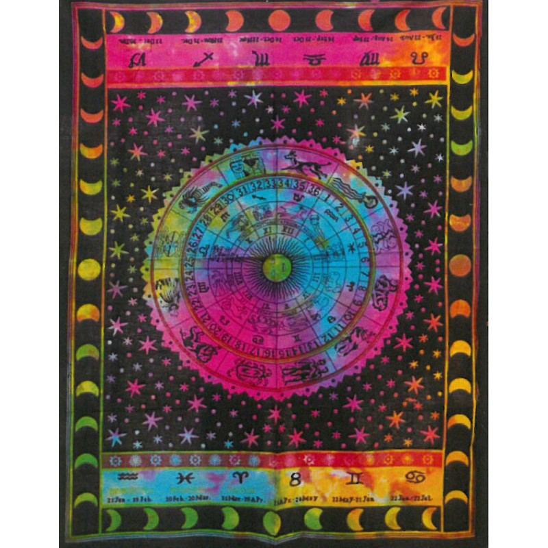 Wall Art - Zodiac-ESOTERIC COTTON TAPESTRIES-HOSTENATURA