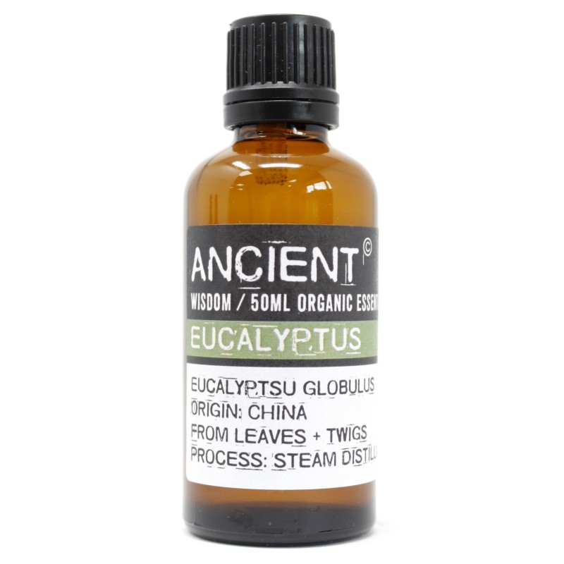 Eucalyptus Organic Essential Oil 50ml-ORGANIC ESSENTIAL OILS 50ML-HOSTENATURA