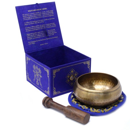 Cuenco Tibetano set - Medicina Buda 10cm (min 500gm)