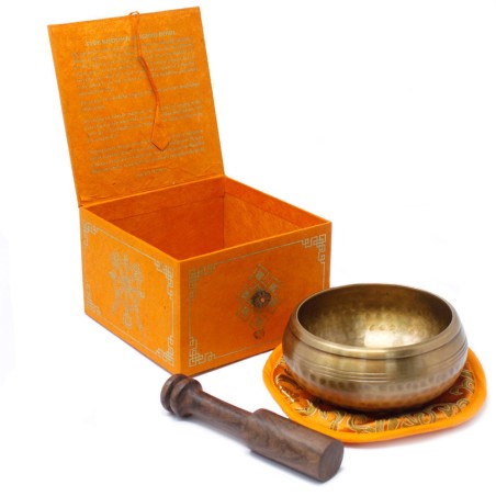 Cuenco Tibetano Set - Cinco Buda 10cm (min 400gm)