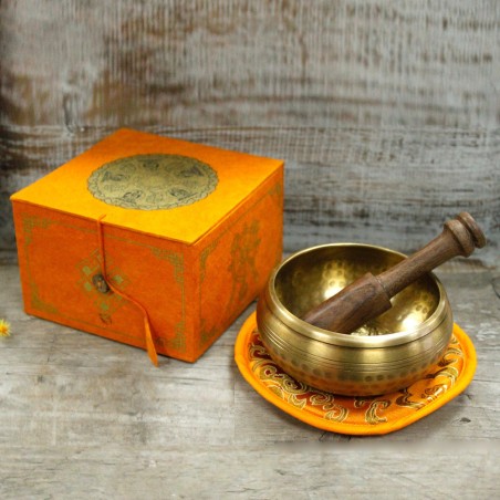Cuenco Tibetano Set - Cinco Buda 10cm (min 400gm)
