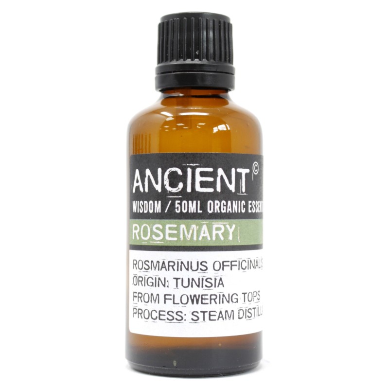 Rosemary Organic Essential Oil 50ml-ORGANIC ESSENTIAL OILS 50ML-HOSTENATURA