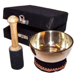 Brass Bowl Gift Set - 9cm