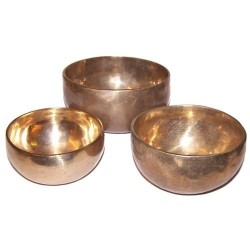 Set de 3 boluri tibetane