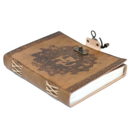 Carnet en cuir Greenman (6x8")