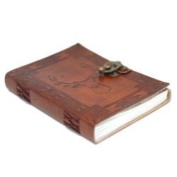 Deer Leather Notebook 6x8")