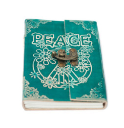 Cuaderno de Cuero Paz (7x5")