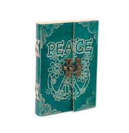 Cuaderno de Cuero Paz (7x5")
