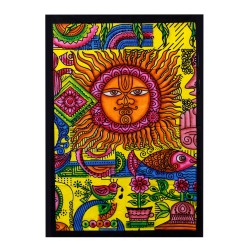 Cotton Wall Art - Sun