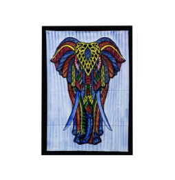 Arte de Pared de Algodón - Elefante