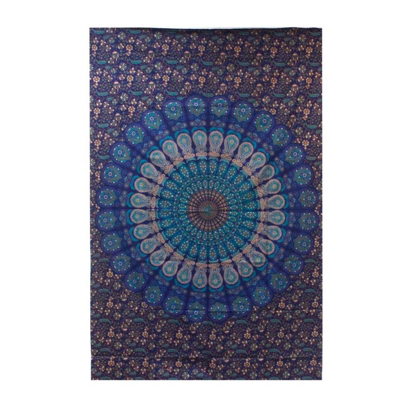 Cotton Single Quilt - Classic Mandala-COTTON QUILTS-HOSTENATURA