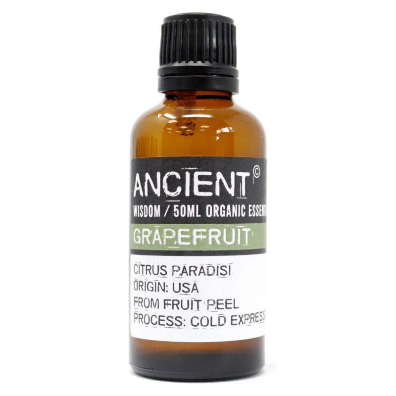 Grapefruit Organic Essential Oil 50ml-ORGANIC ESSENTIAL OILS 50ML-HOSTENATURA